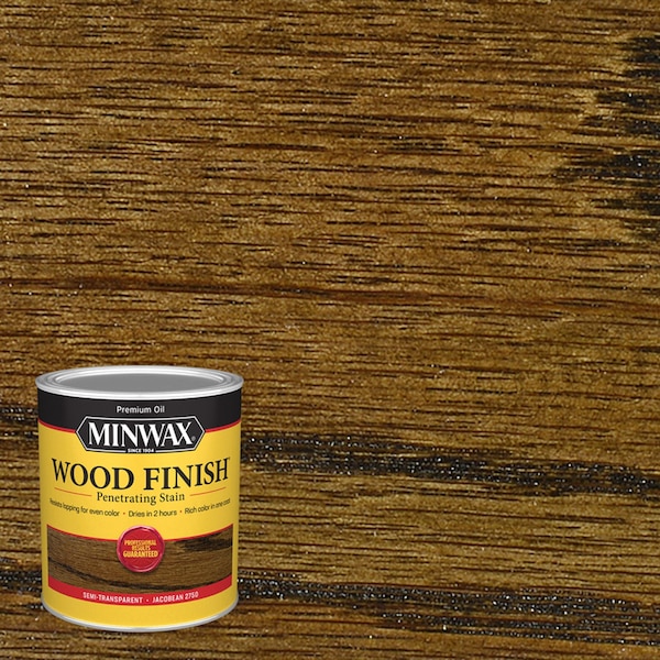 Minwax Wood Finish Semi-Transparent Jacobean Oil-Based Penetrating Wood Stain 1 qt 70014444 - main